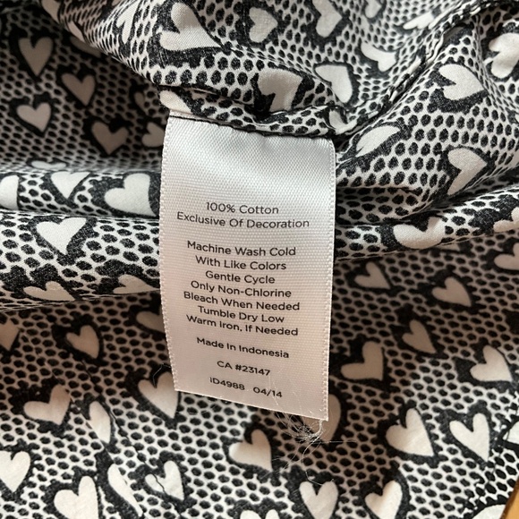 TALBOTS 100% Cotton Button Front Shirt Sz 6 - Picture 9 of 10